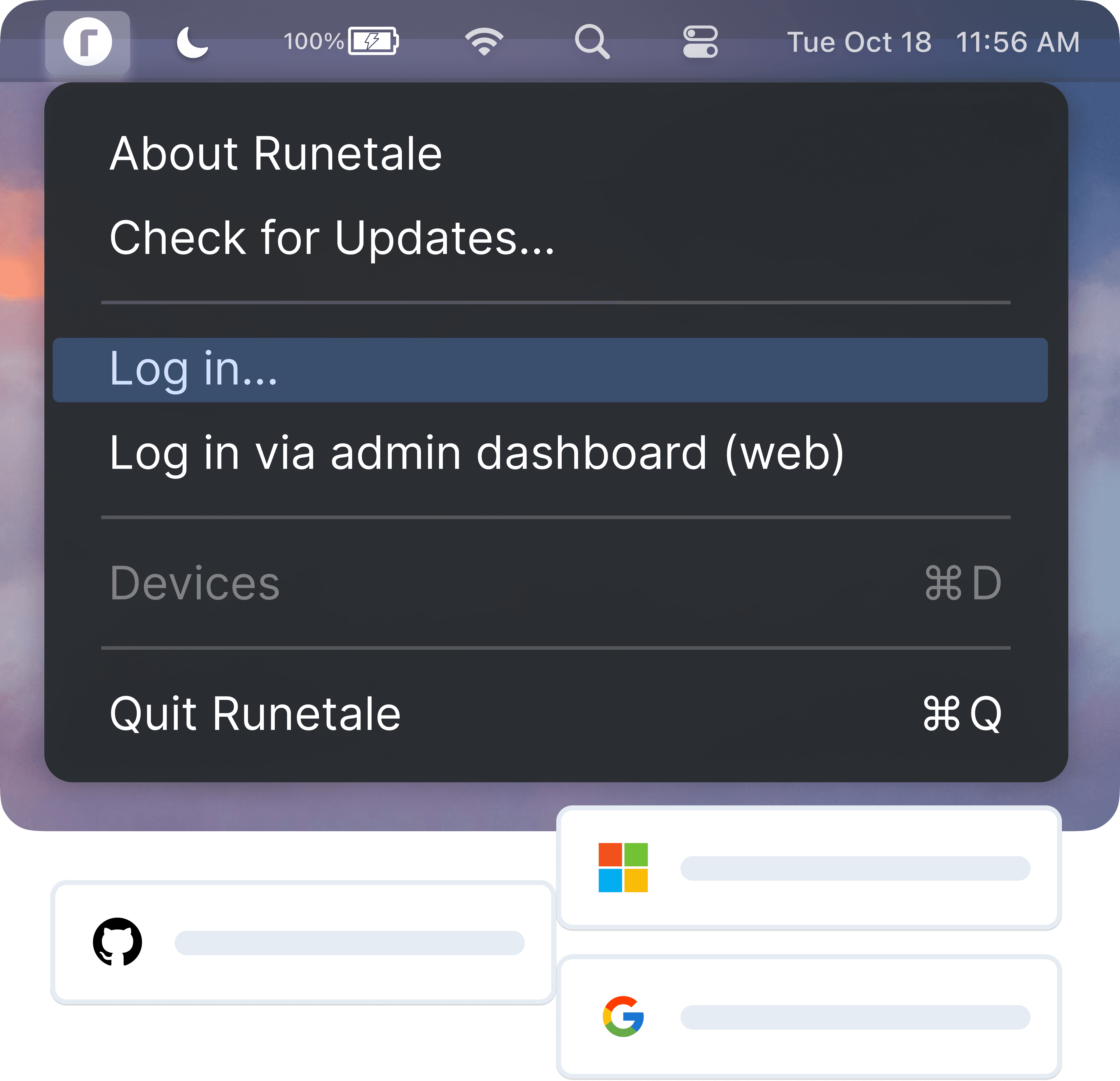 SSOLoginWithDesktop